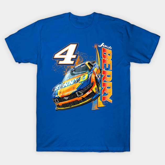 Josh Berry Sunny D Car T-Shirt by ganisfarhan